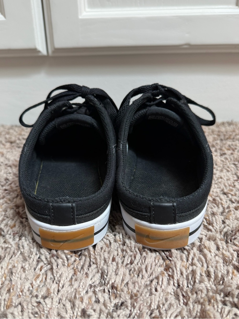 Nike Court Legacy Mules in Black Size 8.5 - Picture 4 of 14